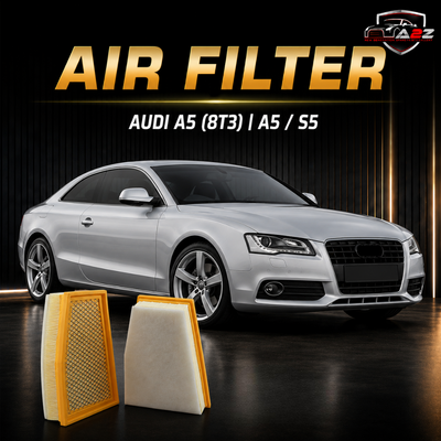 Air Filter 8T0133843A = L.H 8T0133844A = R.H Compatible With AUDI A5 (8T3) | A5 / S5  Tag 208