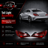 Tail Light Assembly (LED) Compatible With Mercedes Benz W117 (2016-19)