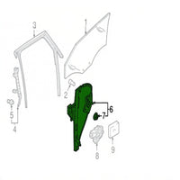 Rear Left Power Window Regulator 8U0839461  Compatible with AUDI Q3 (8UB, 8UG)