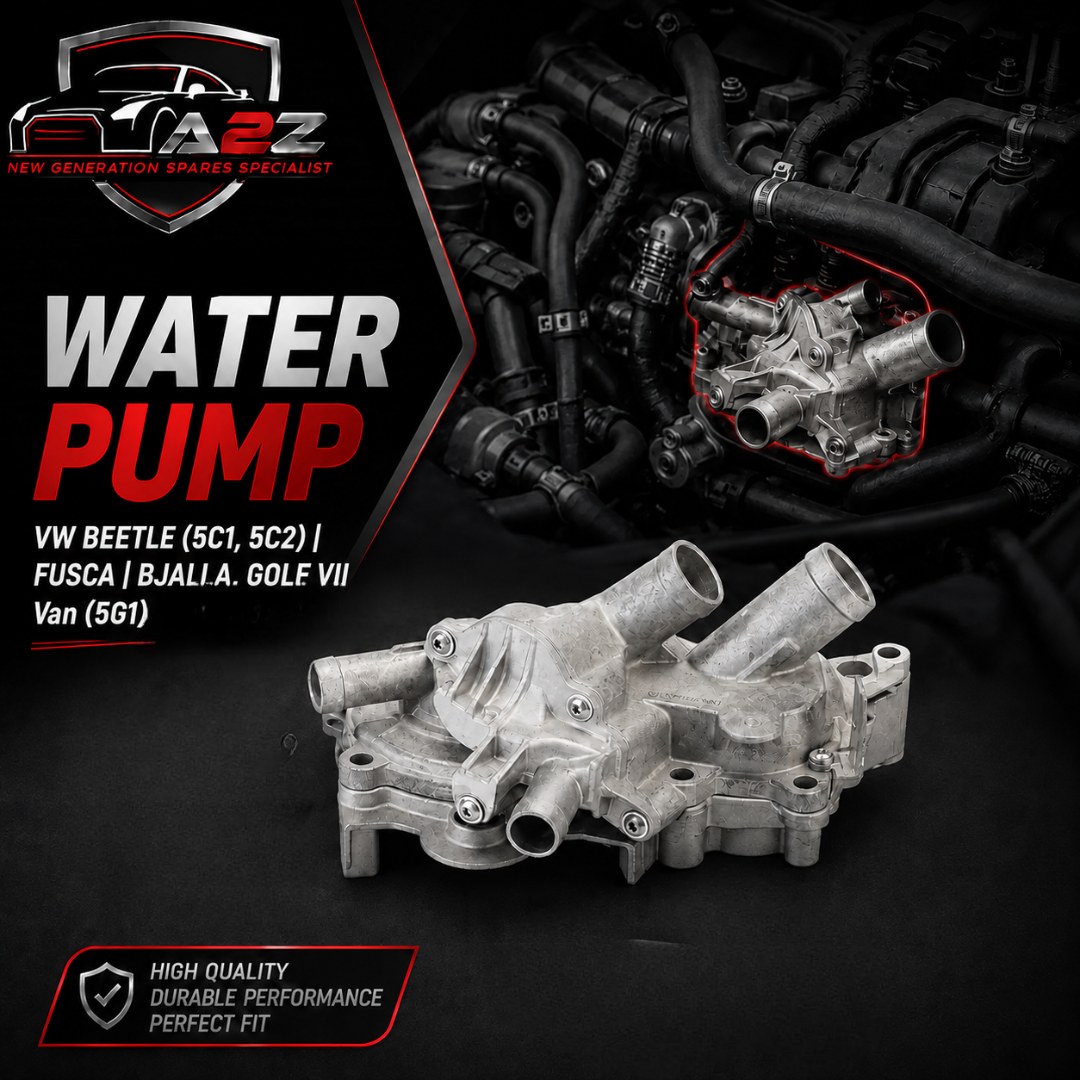 Water Pump WP6137 04E121600AG Compatible With VW BEETLE (5C1, 5C2) | FUSCA | BJALLA, GOLF VII Van (5G1) (CONTINENTAL)