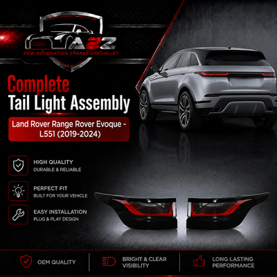 Tail Light Assy Left LR128382 LR116005 & Right LR128379 LR116002 Compatible With Land Rover Range Rover Evoque - L551 (2019-2024) Tag No.18