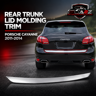 Rear Trunk Lid Molding Trim 95851295500 Compatible With PORSCHE CAYANNE 2011-2014 Tag No.155