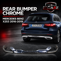 Rear Bumper Chrome 2538852325 Compatible With MERCEDES BENZ GLC X253 2016-2019 Tag No.123