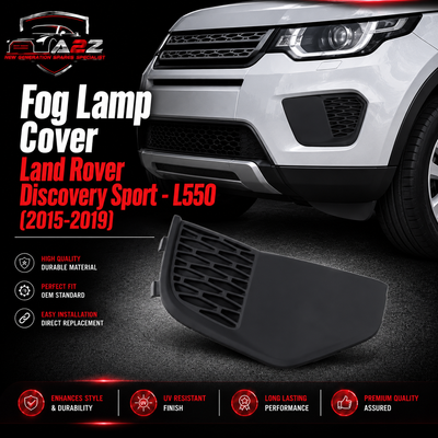 Fog Lamp Cover Right LR061231 & Left LR061236 Compatible With Land Rover Discovery Sport - L550 (2015-2019) Tag No.617