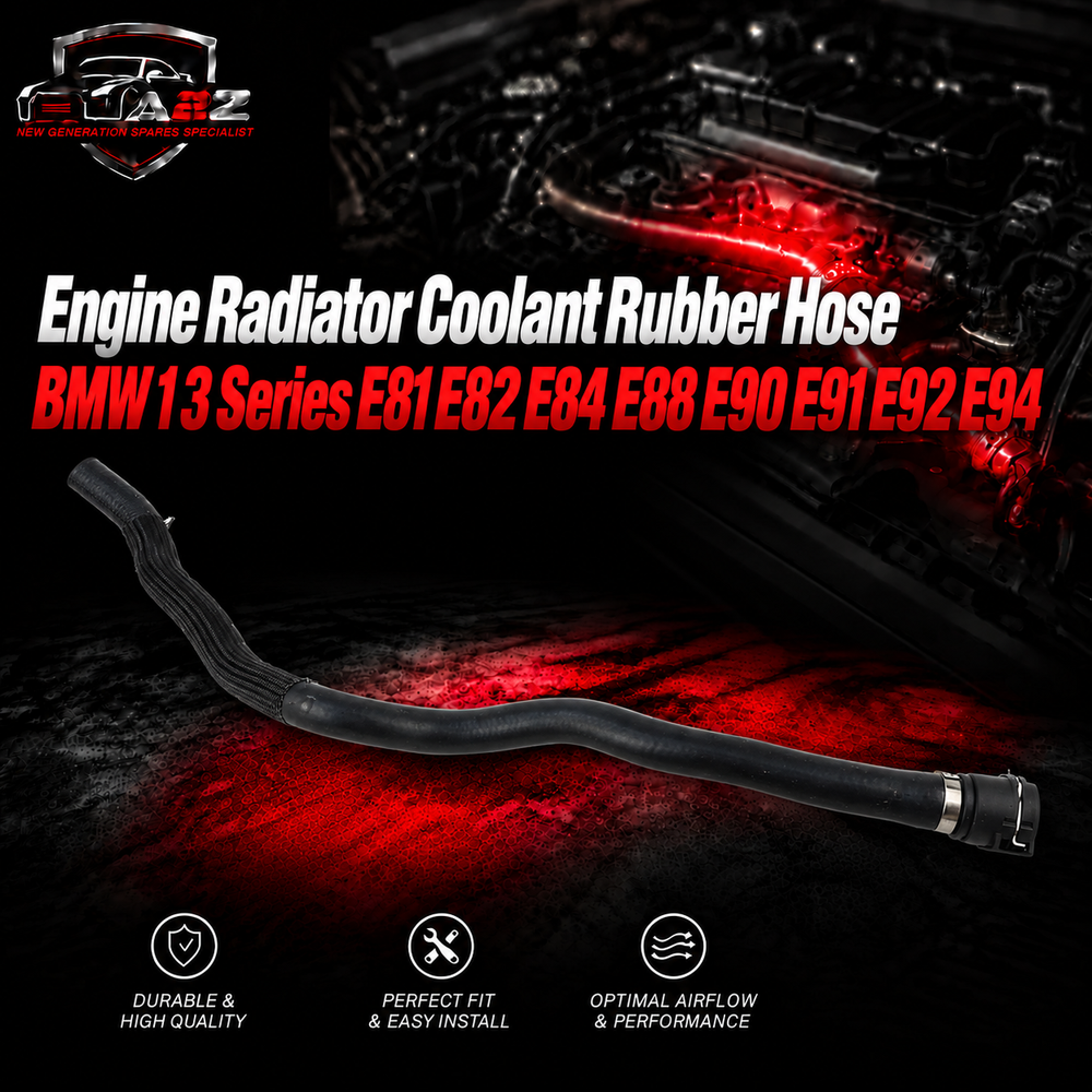Engine Radiator Coolant Rubber Hose 64216951946 Compatible With BMW 1 3 Series E81 E82 E84 E88 E90 E91 E92 E94