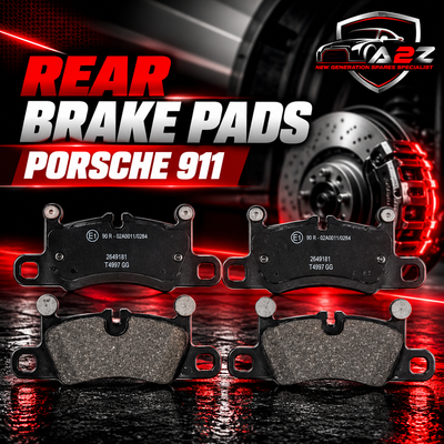 Rear Brake Pad 2569101 P65031 Compatible With PORSCHE 911