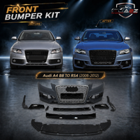 Front Bumper Kit Compatible With Audi A4 B8 To RS4  {2008-2012} FBK.8