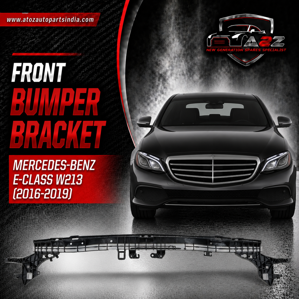 Front Bumper Bracket 2136201708 Compatible With Mercedes-Benz E-CLASS W213 (2016-2019) Tag No.871
