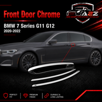 Front Door Chrome Left 51217472725 & Right 51217472790 Compatible With BMW 7 Series G11 G12 Tag No.63