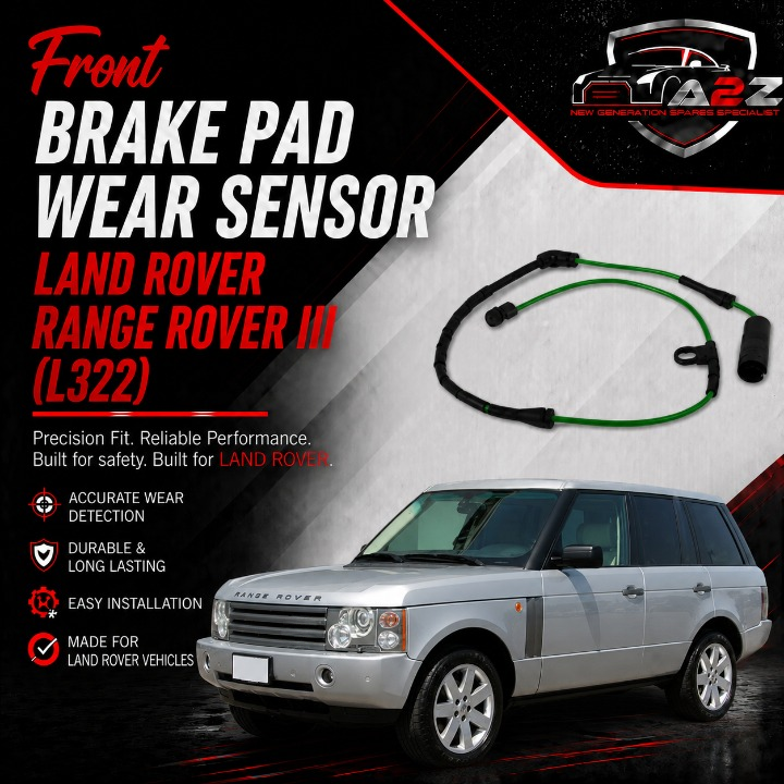 Front Brake Pad Wear Sensor LR012824 Compatible With LAND ROVER RANGE ROVER III (L322)