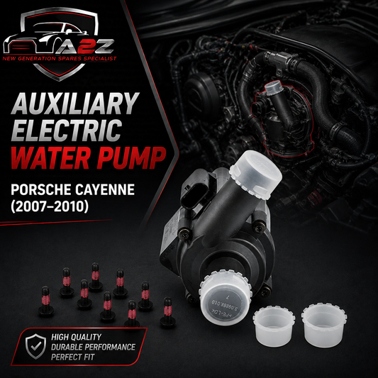 Auxiliary Electric Water Pump 95510631200 Compatible With Porsche Cayenne (9PA) 3.0 TDI (2007–2010) Cayenne (92A/958) 3.0 Diesel and 4.2 V8 Diesel (2011–2018)