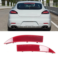 Rear Bumper Light Reflactor Set Left 97063148701 & Right 97063148801 Compatible With Porsche Panamera (2014-2017) Tag No.177