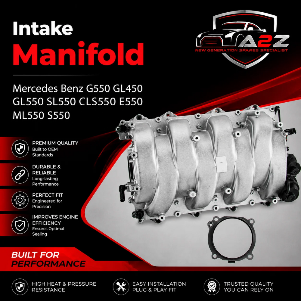 Intake Manifold A2731400701 Compatible With  Mercedes Benz G550 GL450 GL550 SL550 CLS550 E550 ML550 S550