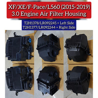 3.0 Engine Air Filter Housing Left Side T2H1378/LR092245 & Right Side T2H1377/LR092244 Compatible With Jaguar XF XE F-Pace/Land Rover L560 (2015-2019)