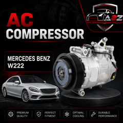 AC Compressor 0008307602 Compatible With Mercedes Benz W222