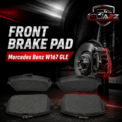 Front Brake Pad Set 0004207802 Compatible With Mercedes Benz W167 GLE