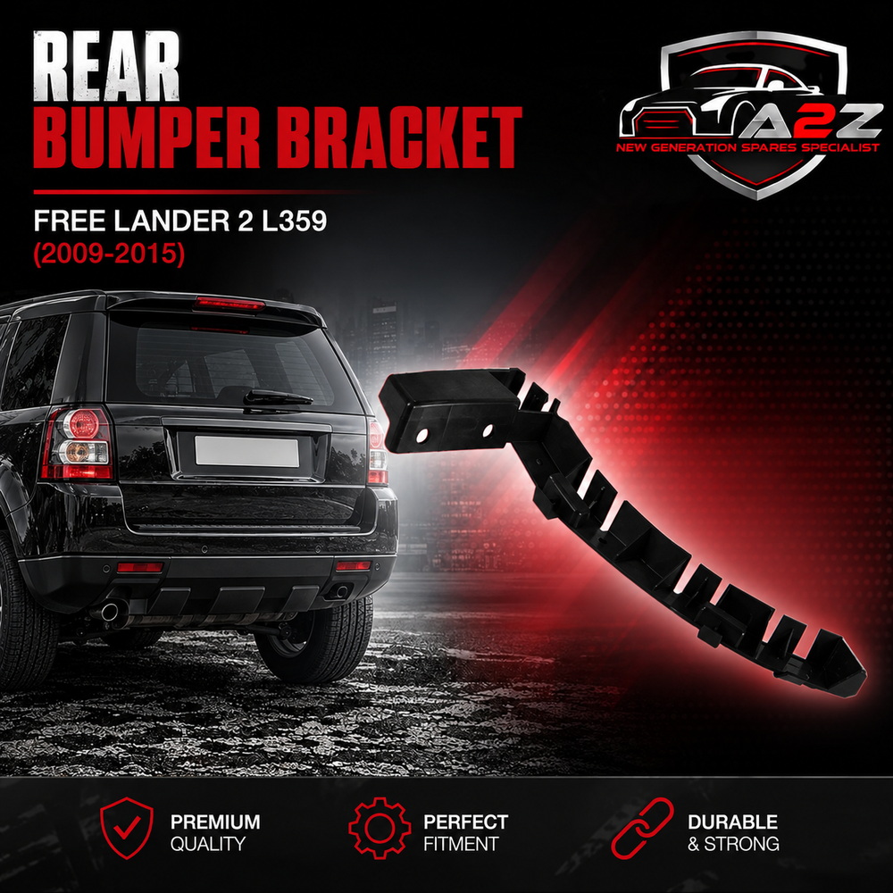 Rear Bumper Bracket Right LR002167 & Left LR002168 Compatible With Land Rover 2/ Free Lander 2 - L359 (2009-2015) Tag No.3353