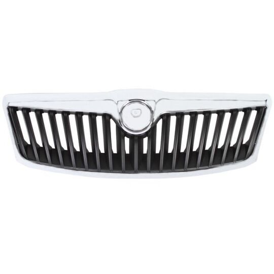 Matt Black Show Grill 1Z0853668A9B9 1Z0853661A739 Compatible With Skoda Octavia (2010-2013) Tag No.85