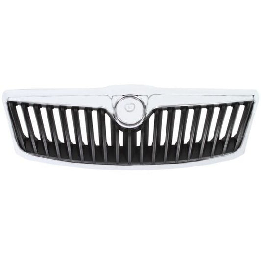 Matt Black Show Grill 1Z0853668A9B9 1Z0853661A739 Compatible With Skoda Octavia (2010-2013) Tag No.85