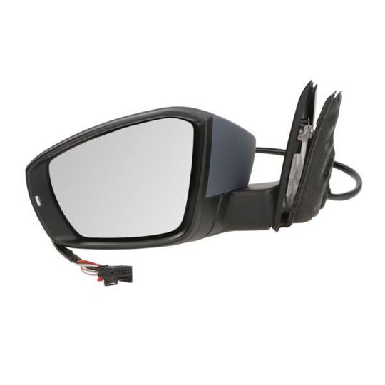 Complete Side Mirror Assy Set (9 Pin) Left 5E1857507P & Right 5E1857508P Compatible With Skoda Octavia (2014-2016) Tag No.182