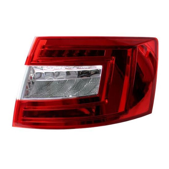 Tail Light Assy Set (LED W/O Bulb Holder) Left 5E5945111A 5E0945095 & Right 5E5945112A 5E0945096 Compatible With Skoda Octavia (2014-2016) Tag No.170