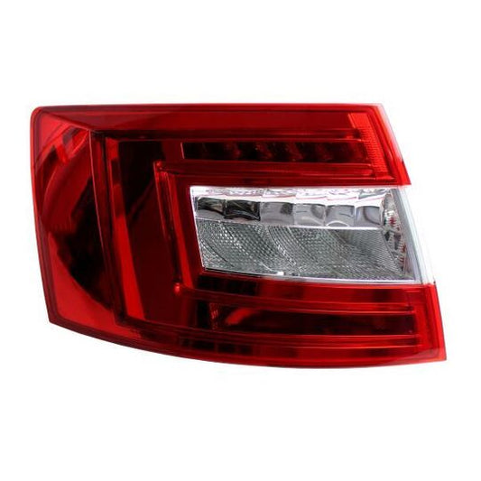 Tail Light Assy Set (LED W/O Bulb Holder) Left 5E5945111A 5E0945095 & Right 5E5945112A 5E0945096 Compatible With Skoda Octavia (2014-2016) Tag No.170