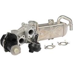 Exhaust Gas Recuperation EGR Assembly 03L131512CF 03L131512BJ 03L131512CH Compatible With AUDI Q3 (8UB, 8UG) & SKODA OCTAVIA II (1Z3) | LAURA & SUPERB II (3T4) & YETI (5L) VW JETTA IV (162, 163, AV3, AV2) | JETTA / CLASICO | VENTO & PASSAT B7 (362)