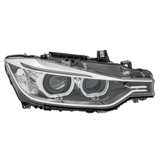Complete Headlight Set Left 63117338701 & Right 63117338702 Compatible With BMW F30 2012-2015