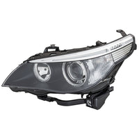 Complete Headlight Assembly ( Bi-Xenon LED) Left 63127160193 & Right 63127160194 Compatible With BMW E60 E61 (Old) 2003-2010