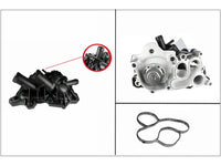 Water Pump WP6137 04E121600AG & 04E121121A & 04E121600AL & 04E121600BD & 04E121600BE & 04E121600CB & 04E121600CJ & 04E121600CS & Compatible With SKODA FABIA III (NJ3) FABIA III Estate (NJ5) KAMIQ (NW4) KAROQ  (CONTINENTAL)