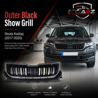 Outer Black Show Grill 565853653A 565853761 Compatible With Skoda Kodiaq (2017-2020) Tag No.42