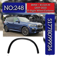 Front Right Wheel Eyebrow 51778099934 Compatible With BMW X5 G05 (2019-23) Tag NO.248
