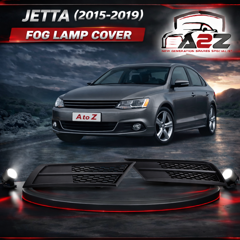 Fog Lamp Cover Left 5C6853665G & Right 5C6853666G Compatible With VW JETTA (2015-2019) No.134