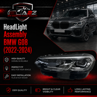Complete Head Light Set Left 63115A0E607 & Right 63115A0E608 Compatible With BMW G08