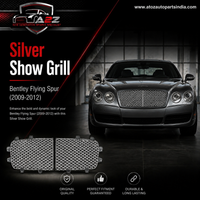 Silver Show Grill Left 3W0853683 & Right 3W0853684 Compatible With Bentley Flying Spur (2009-2012) Tag No.1