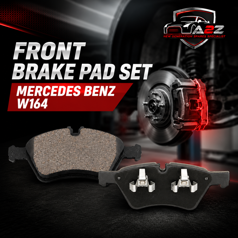 Front Brake Pad Set 1644202620 Compatible With Mercedes Benz W164