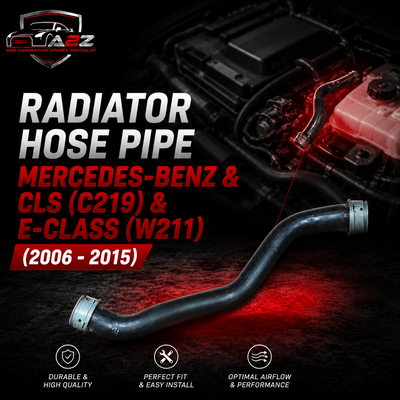 Radiator Hose Pipe 2115015382 A2115015382 Compatible With MERCEDES-BENZ & CLS (C219) & E-CLASS (W211) (2006 - 2015)Tag No.537