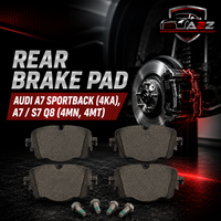 Rear Brake Pads 4M0698451C Compatible With AUDI A7 Sportback (4KA), A7 / S7 Q8 (4MN, 4MT)
