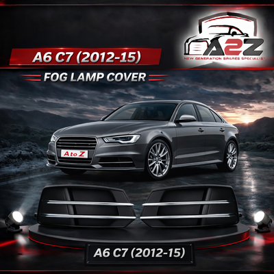Fog Lamp Cover Left Side 4G0807681A & Right Side 4G0807682A Compatible With Audi A6 (2011-2014) Tag No.31
