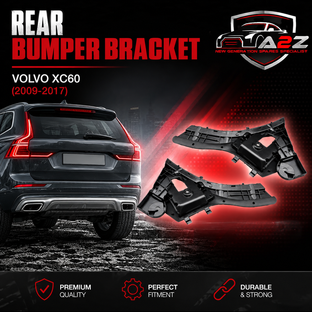 Rear Bumper Bracket Left 31323763 & Right 31323764 Compatible With VOLVO XC60 (2009-2017) Tag No.2611