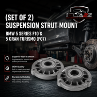 Front Left & Right (Set Of 2) Suspension Strut Mount 31306795081 31306795082 Compatible With  BMW 5 Series F10 & 5 Gran Turismo (F07) &  6 Convertible (F12) & 5 Gran Turismo (F07) & 7  Series (F01, F02, F03, F04)