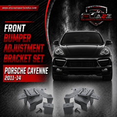 Front Bumper Adjustment Bracket Left 95850587900 Right 95850588000 Compatible With Porsche Cayenne 2011 Tag No.208