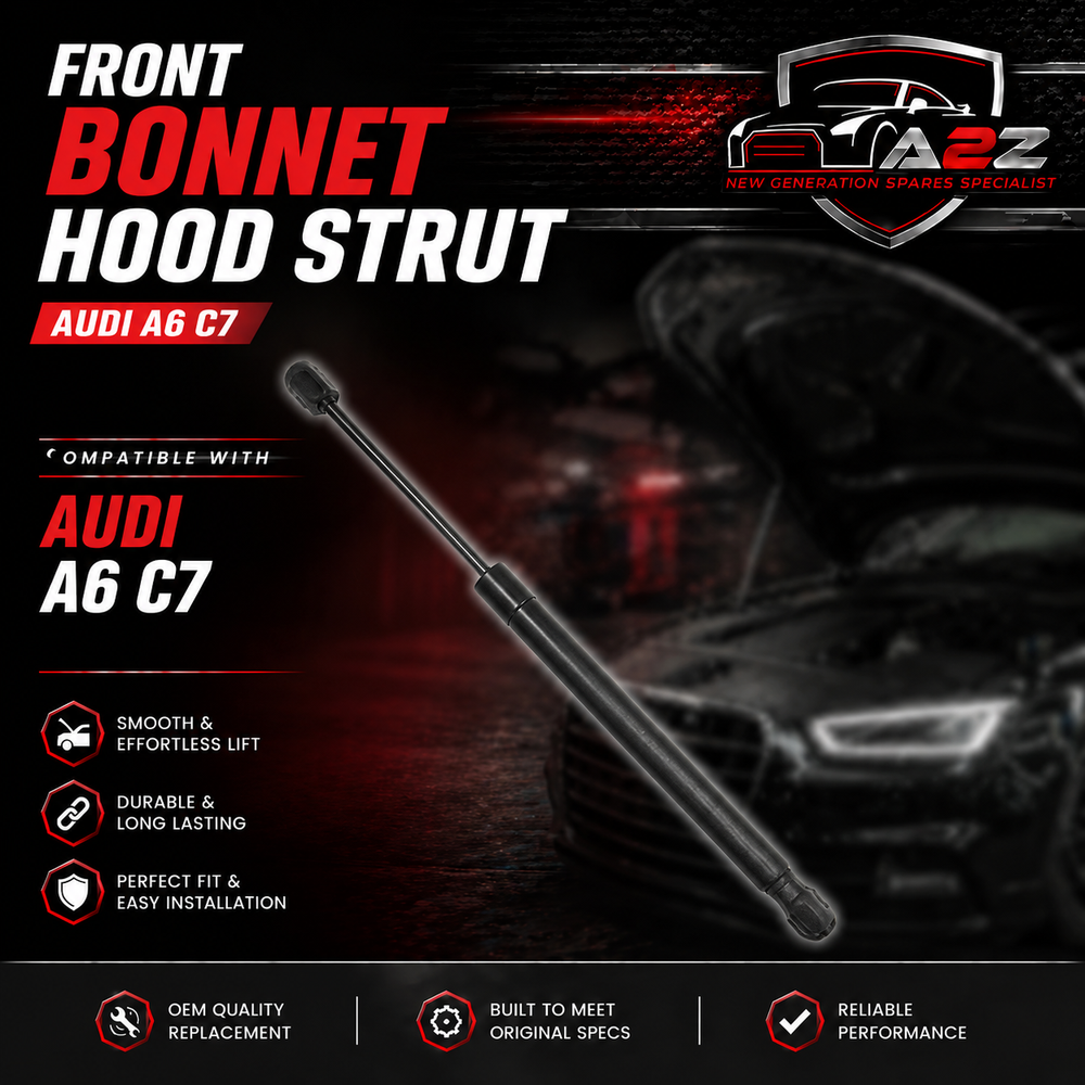 Front Bonnet Hood Strut 4G8823359A Compatible With AUDI A6 C7 (4G2, 4GC) | A6 / S6 & A7 Sportback (4GA, 4GF)