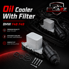 Oil Cooler With Filter 11428585237 Compatible With BMW F48 F49