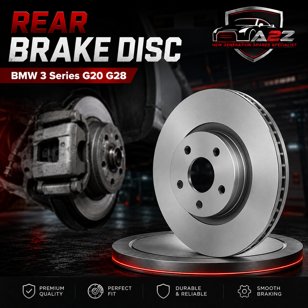 Rear Brake Disc Set 34106877212 34108860611 34106880060 Compatible With BMW 3 Series G20 G28