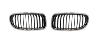 Outer Chrome Show Grill Left 51137201967 & Right 51137201968 Compatible With BMW 3 Series E90 (2008-2011) Tag No.25