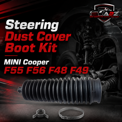 Steering Dust Cover Boot Kit 32106865380 32106893700 Compatible With MINI Cooper F55 F56 F48 F49