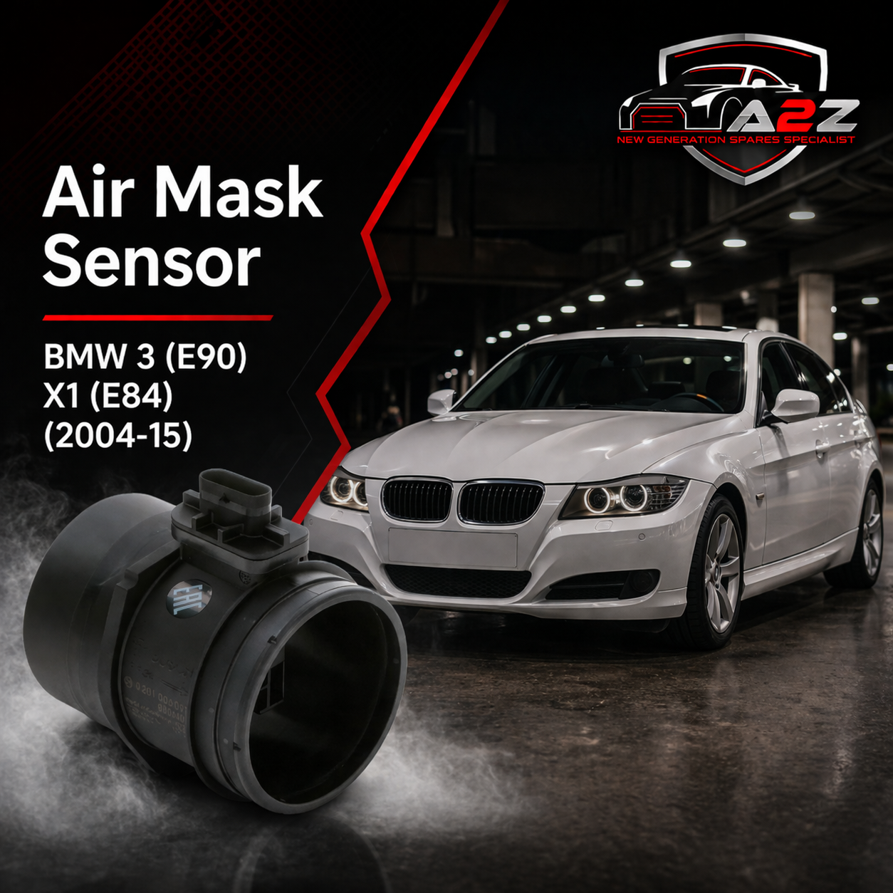 Air Mask Sensor 0281006093 Compatible With BMW 3 (E90) X1 (E84)