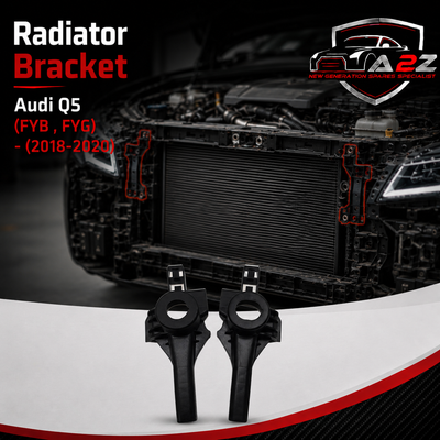 Radiator Bracket Left 80A805201 & Right 80A805202 Compatible with Audi Q5 (FYB , FYG) - (2018-2020) Tag No.177