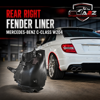 Rear Right Fender Liner 2046904830 2046902830 A2046904830  Compatible With MERCEDES-BENZ C-CLASS W204 Tag-FEM-44